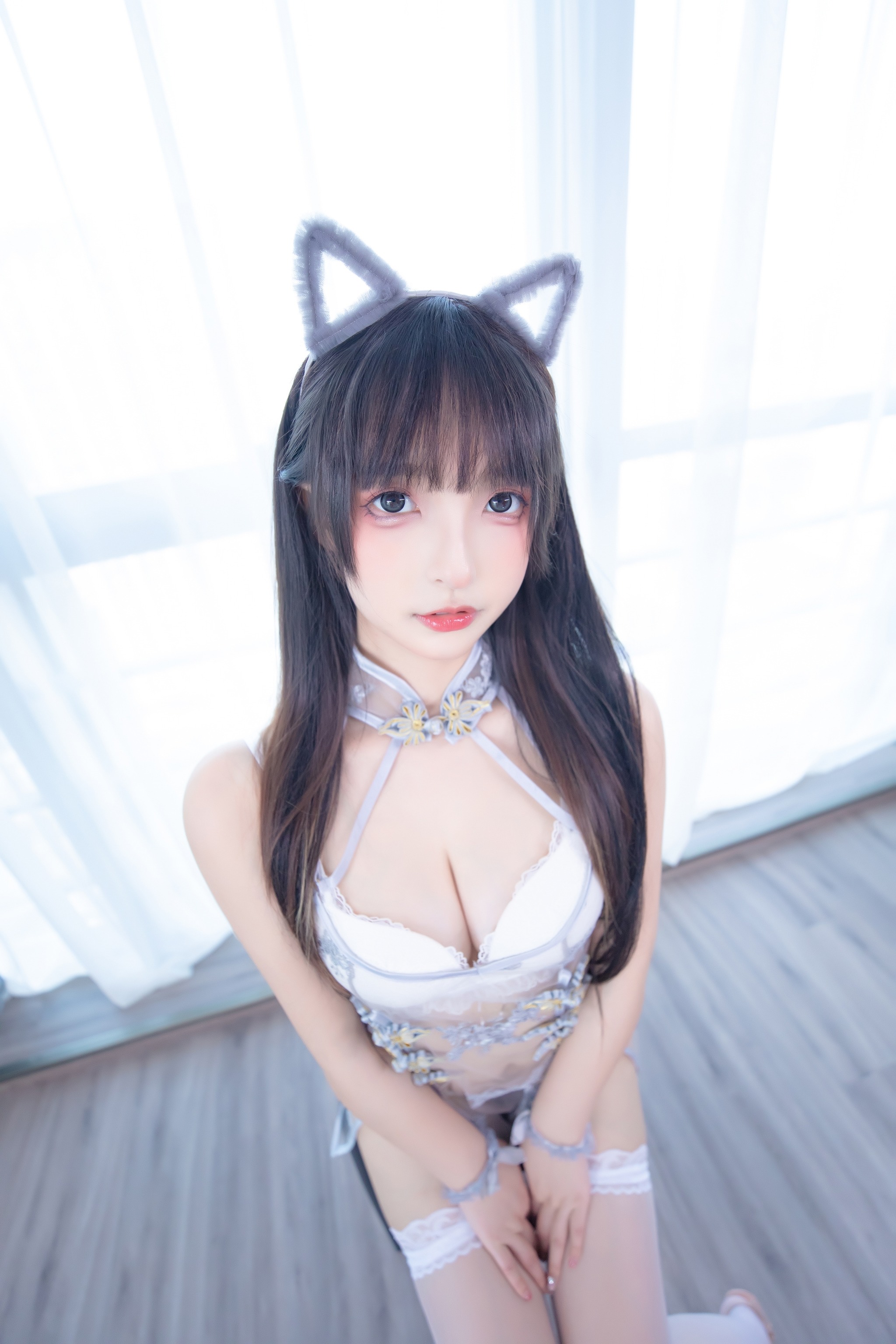 图片[1]-神楽坂真冬 – NO.122 羞涩喵喵[75P]-XikXak